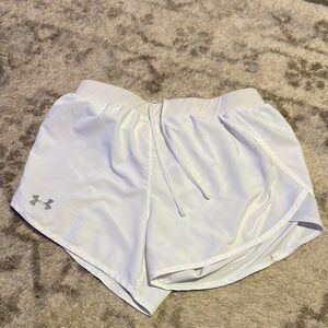 Under Armour Women's White Shorts